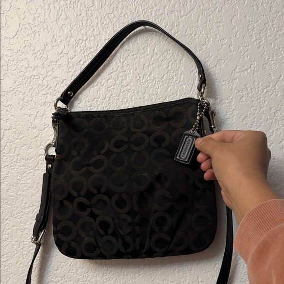 Coach Handbags - Y2K Coach Madison Black Signature Shoulder Bag